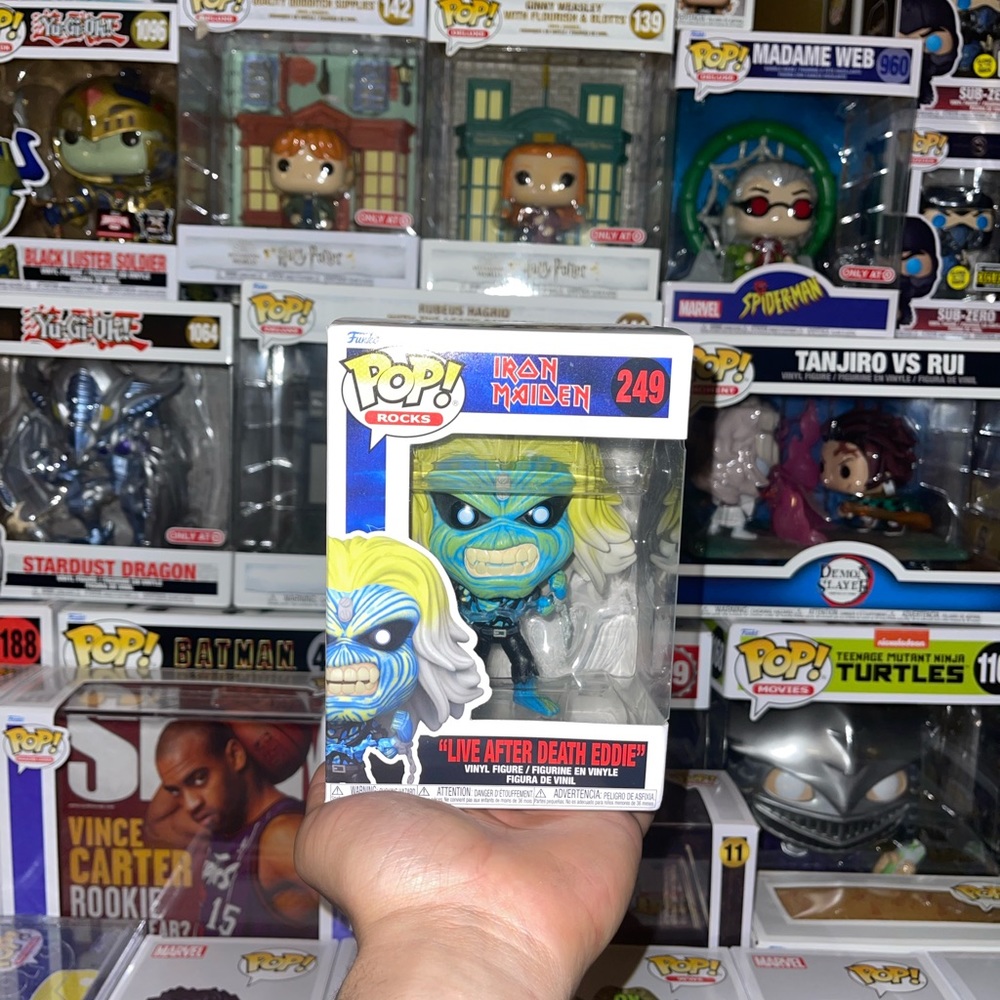 “Live After Death Eddie” Funko Pop